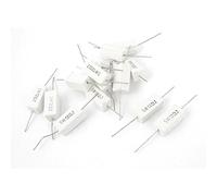 Elementi limitatori di corrente 15 pezzi 5W Watt 12 Ohm 5% resistenza di potenza in cemento ceramico a filo avvolto (15 pezzi 5W Vatio 12 Ohm 5% resistenza di potenza di cemento ceramico Alambrado