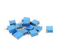 Elementi limitatori di corrente 15 pezzi resistori fissi 3296W 2K ohm resistore variabile for resistori potenziometro multigiro