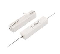 Elementi limitatori di corrente 2PCS 10W Watt 5R6J 5.6 Ohm 5% resistenza di potenza in cemento ceramico Nuovo (2PCS 10W Watt 5R6J 5.6 Ohm 5% resistenza di potenza in cemento ceramico Nuevo