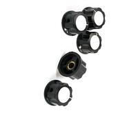 Elementi limitatori di corrente 5 pz 6mm Resistori Variabili Albero Dia Ribbed Grip Ottone Tono Nucleo Potenziometro Potenziometri Tappi Manopola