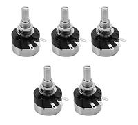 Elementi limitatori di corrente 5 PZ RV24YN 20 S Potenziometro 100-1 M Ohm B502 Filettatura Singolo Giro Rotante Tipo Resistori a Film di Carbonio Potenziometri kit (Size : 100 Ohm)