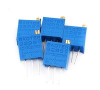 Elementi limitatori di corrente 50 pz/lotto 3296W Serie 500R 1K 2K 5K 10K 20K 50K 100K 200K 1M Multi-giro Potenziometro 10K resistenze Variabili con Box Set