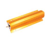 Elementi limitatori di corrente 500W 350 Ohm Resistenza 5% Custodia in alluminio color oro Resistore a filo avvolto