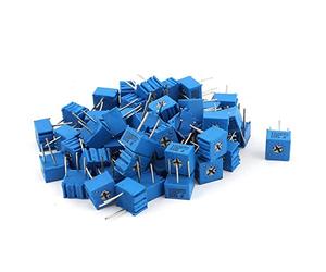 Elementi limitatori di corrente 50Pcs Potenziometro Resistori fissi Trimmer Resistore variabile 3362P-503 Resistori 50K Ohm