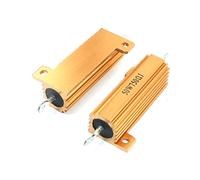 Elementi limitatori di corrente 50W 750 Ohm axia-l Resistenza rivestita in alluminio a filo avvolto 2 pezzi (50W 750 Ohm axia-l Resistenza rivestita in alluminio a filo avvolto 2 pezzi
