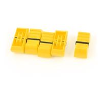 Elementi limitatori di corrente 5pcs resistori variabili digitali mixer audio fader effetti interruttore a scorrimento tappo giallo 4 potenziometri x 2mm