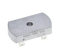 Elementi limitatori di corrente Diodo raddrizzatore a ponte, diodi elettronici al silicio SQL50A 50A 1200V, 3 fasi (Size : One Size)