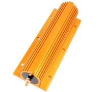 Elementi limitatori di corrente Gold Tone 100 Ohm 500W Resistenza 5% Resistenza a filo avvolto in alluminio