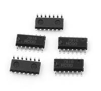 Elementi limitatori di corrente HC00 Resistori fissi a 14 pin PCB Montaggio superficiale SMD SMT IC LCD Resistore di potenza Chip Array Chip 5 pezzi