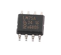 Elementi limitatori di corrente LM75A LM75AD Resistori fissi Componenti elettronici SMD SMT SOP-8 8 pin Transceiver Resistor Chip Array IC Chip