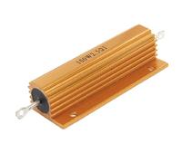 Elementi limitatori di corrente Resistenza elettrica in alluminio color oro 2.5Ohm 5% 100W (Resistencia eléctrica de resistencia de aluminio en tono dorado 2.5Ohm 5% 100W