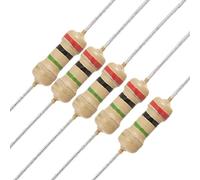 Elementi limitatori di corrente Resistore a film di carbonio a foro passante da 100 x 1/4W 250V 2M ohm