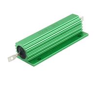 Elementi limitatori di corrente Resistore a filo avvolto con custodia in alluminio da 100 W 1,2 K Ohm montato su telaio