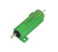 Elementi limitatori di corrente Resistore a filo avvolto montato su telaio in alluminio verde 50W 450 Ohm