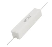 Elementi limitatori di corrente Resistore di potenza in cemento ceramico da 10 W Watt 75 Ohm 5% x 10 pezzi (resistore di potenza in cemento ceramico da 10 W Watt 75 Ohm 5% x 10 pezzi