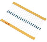 Elementi limitatori di corrente Resistori a film metallico da 600 pezzi Resistenza al 1% 1/4W Valore 30 20 pezzi Set di resistori da 0,25 W Resistenza da 10 Ohm -1M