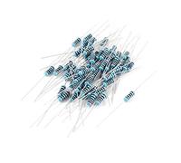 Elementi limitatori di corrente Resistori fissi a film di ossido di metallo da 200 ohm 1/2W tolleranza 1% 60 pezzi (Resistori fissi a film di ossido di metallo da foro passante 60 pezzi