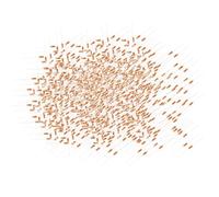 Elementi limitatori di corrente Resistori fissi da 1000 pezzi 1/4W 4K7 5% Ohm Resistori a pellicola con nucleo in ceramica