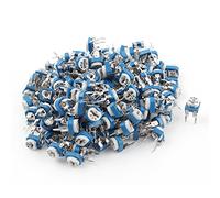 Elementi limitatori di corrente Resistori variabili da 5K ohm Resistori variabili verticali Potenziometri potenziometri blu 150 pezzi