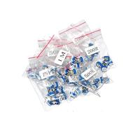 Elementi limitatori di corrente RM065 Resistenza variabile potenziometro 100/200/500/1K/2K/5K/10K/20K/50K/100K/200K/500K/1M Kit potenziometro 13 Tipo * 5 pezzi = 65 pezzi
