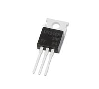 Elementi limitatori di corrente Transistor 5pcs IRF540 Transistor 540 IRF540PBF TO220 MOSFET MOSFT FET 100V 33A TO-220 Transistor ad effetto di campo Set Componente elettronico