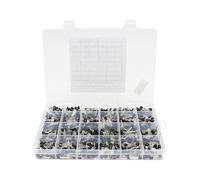 Elementi limitatori di corrente Transistor 840 pz/set 24Values TO-92 Transistor BC547 BC327 BC337 2N2222 3904 3906 C945 PNP/NPN transistor Set Elettronica Assortimento kit