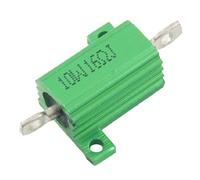 Elementi limitatori di corrente Verde 10 Watt 16 Ohm 5% Alluminio Shell Wire Wound Resistor (Verde 10 Watt 16 Ohm 5% Aluminio Shell Resistencia de la herida de alambre