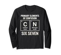 Elementi primari di confusione - Funny 67 Italian Brainrot Maglia a Manica