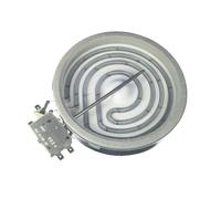 Elementi Riscaldonneto Radiante 140mmØ 1200W 230V Compatibile Con Ego