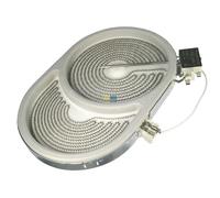 Elementi Riscaldonneto Radiante Doppio Circuito Hilight 265x170mm Herd Ovale Ego