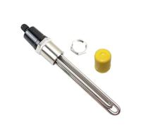 Elemento a doppia U in acciaio inossidabile 304 220 V DN25 3500 W con cappuccio terminale(Heater Thread Nut)