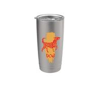 Elemento cane segno animale mento. oroscopo Bicchiere termico in acciaio inox doppia parete