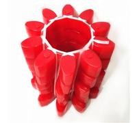 Elemento di accoppiamento flessibile in elastomero uretanico GR75, 160x80x30mm, 1 pezzo