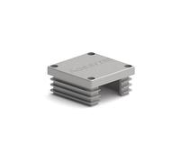 ELEMENTO DI COLLEGAMENTO E FISSAGGIO FOTOVOLTAICO SCHLETTER SOLAR Tappo terminale in plastica argento 129011-000