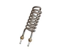 Elemento di riscaldamento compatibile, 1300W 220V Tubo riscaldante a sette cerchi Tazza elettrica Elementi liquidi in acciaio inossidabile 2 pezzi