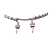 Elemento Di Tipo Rotondo Elettrico Con Riscaldamento Ad Immersione For Scaldabagno In Acciaio Inossidabile 3kw 6KW Riscaldamento Sicuro Ed Efficiente(240V 6KW 440mm)