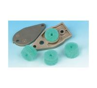 Elemento filtrante, deflettore di sfiato coperchio punterie 99-10 twin cam James