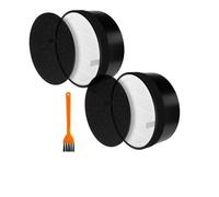 Elemento Filtrante Di Ricambio For Filtro Purificatore D'aria, Compatibile Con Levoit LV-H132 LV-H132-RF, Filtro Al Carbone, Prefiltro In Nylon H13 PM2.5(2pcs)