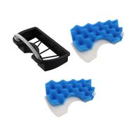 Elemento filtrante gruppo contenitore nero+spugna blu+plastica pratico