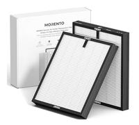 MORENTO MR5866 - Filtro HEPA per purificatore d'aria Ture per polvere, peli di animali domestici, fumo, polline, per camera da letto e ufficio, Edizione standard 2 Pack
