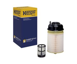 Elemento Filtro Carburante 238 mm HENGST FILTER per MERCEDES-BENZ AROCS