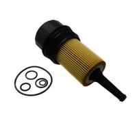 Elemento filtro olio Tappo di copertura del filtro per dell'olio per dell'alloggiamento per Mercedes-Benz C CLC CLK EMV Classe Sprinter 2.7 CD Sostituzione(Filter and cap)