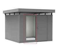 Elemento in vetro per CasaNova Biohort Grigio quarzo metallizzato Grigio quarzo