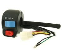 Elemento Interruttore destra con leva del freno per freno a tamburo anteriore