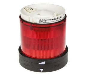 Elemento luminoso Telemecanique luce fissa Rossa XVBC34
