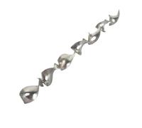 Elemento miscelatore statico a spirale 1PCS for elementi di miscelazione statici a in acciaio inossidabile 304 lunghezza 500mm(Diameter 42MM)