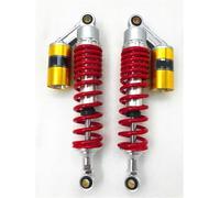 Elemento Molla Ammortizzatore 340mm 8mm Moto Parti Per Yamaha VMAX V-MAX 1200 2 Pezzi(Red Silver)