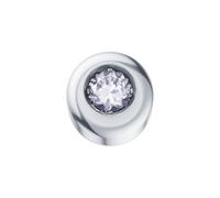 ELEMENTO PUNTO ORO BIANCO CON DIAMANTE DCHF4128 001