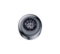 ELEMENTO PUNTO ORO BRUNITO CON DIAMANTE NERO DCHF4132 002