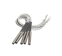 Elemento riscaldante a cartuccia, 5 pezzi 10 mm 62 ~ 75 mm doppia testa singola doppio riscaldatore in acciaio inossidabile 316 elemento riscaldante per acqua 110 V / 220 V / 380 V 250 W / 260 W / 280